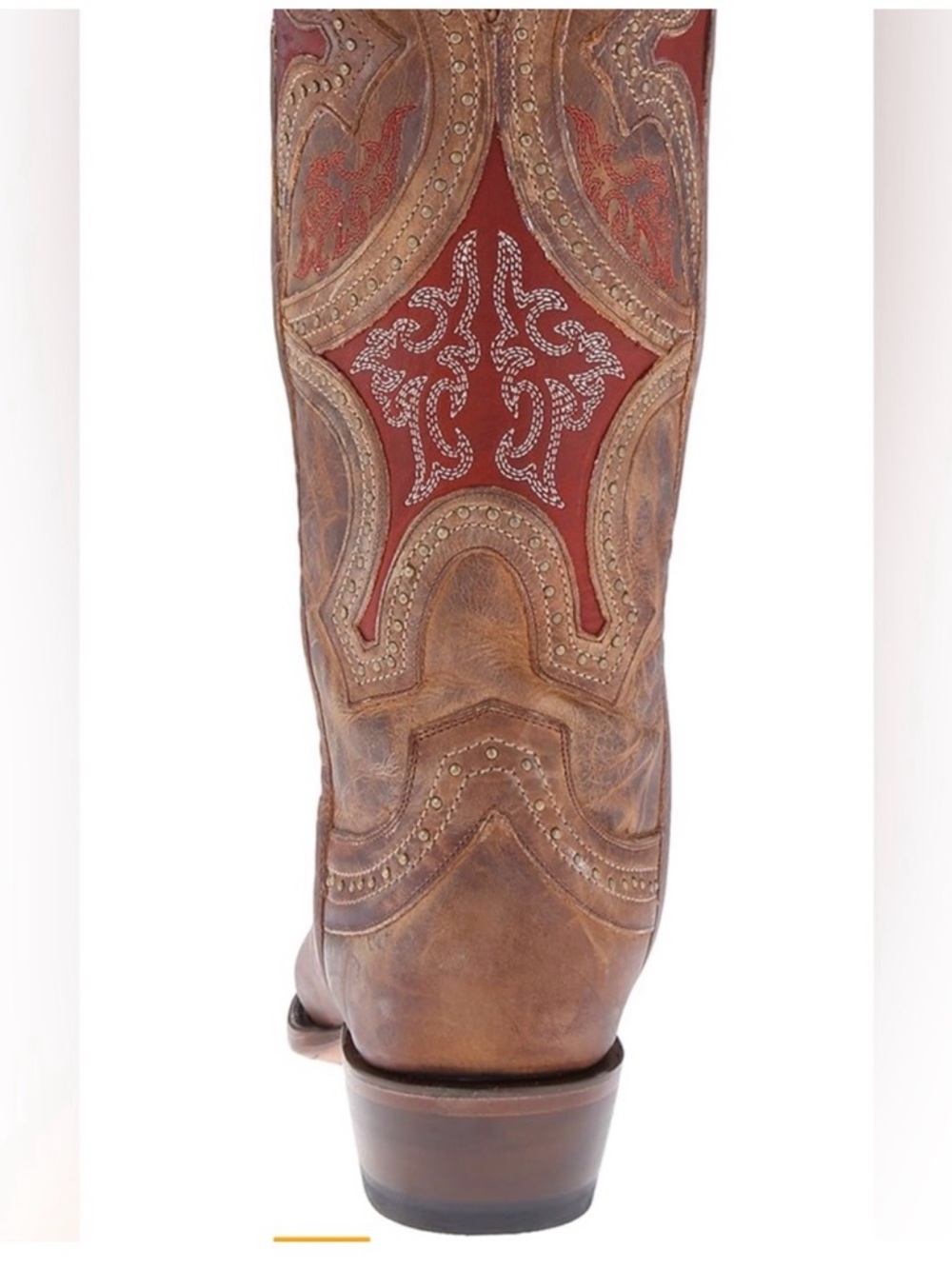 Lucchese Classics Women's Leila Western Boot, Nude, size 8. B US - Picture 2 of 15
